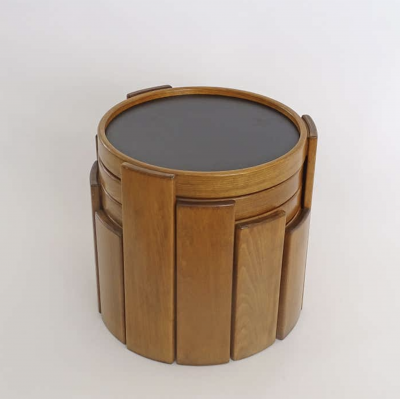 Gianfranco Frattini Nesting Tables for Cassina Italy 1966