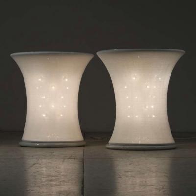 Gianfranco Frattini Pair of Lucilla Table Lamps By Gianfranco Frattini