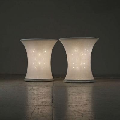 Gianfranco Frattini Pair of Lucilla Table Lamps By Gianfranco Frattini