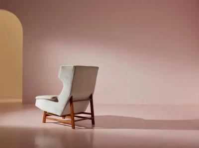 Gianfranco Frattini Pair of armchairs in the style of Gianfranco Frattini Italy 1950s