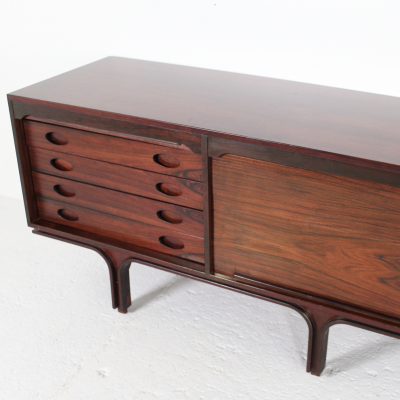 Gianfranco Frattini ROSEWOOD SIDEBOARD by Gianfranco Frattini for Bernini 1957 