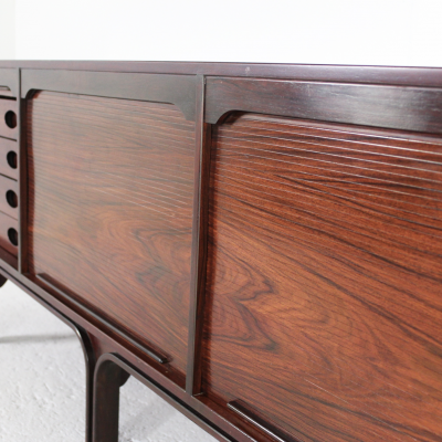 Gianfranco Frattini ROSEWOOD SIDEBOARD by Gianfranco Frattini for Bernini 1957 