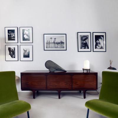 Gianfranco Frattini ROSEWOOD SIDEBOARD by Gianfranco Frattini for Bernini 1957 