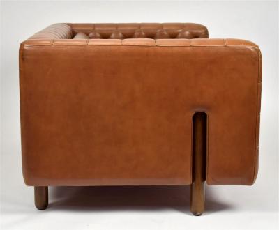Gianfranco Frattini Rare Armchair and Loveseat