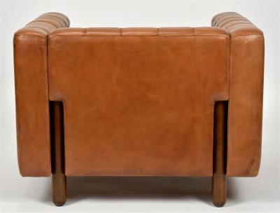 Gianfranco Frattini Rare Armchair and Loveseat