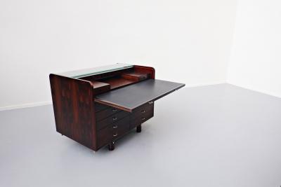 Gianfranco Frattini Secretary Desk By Gianfranco Frattini For Bernini 1960s