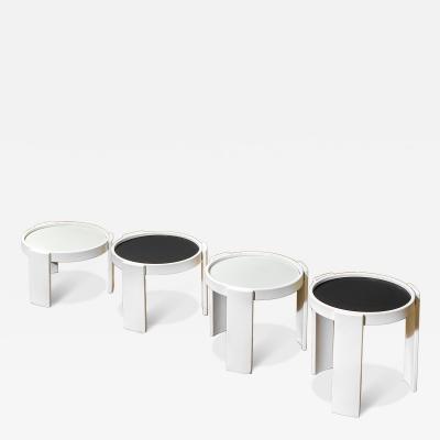 Gianfranco Frattini Set of Four Model 780 Nesting Coffee Tables by Gianfranco Frattini for Cassina