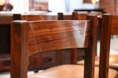 Gianfranco Frattini Six Gianfranco Frattini Chairs