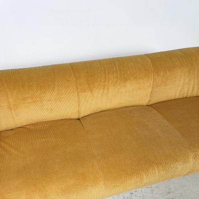 Gianfranco Frattini Three Seater Sesann Sofa by Gianfranco Frattini for Cassina Italy 1970s