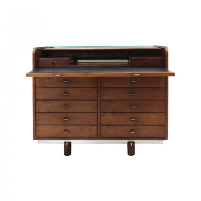 Gianfranco Frattini Writing Desk Model 804 by Gianfranco Frattini for Bernini Italy 1963