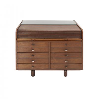 Gianfranco Frattini Writing Desk Model 804 by Gianfranco Frattini for Bernini Italy 1963