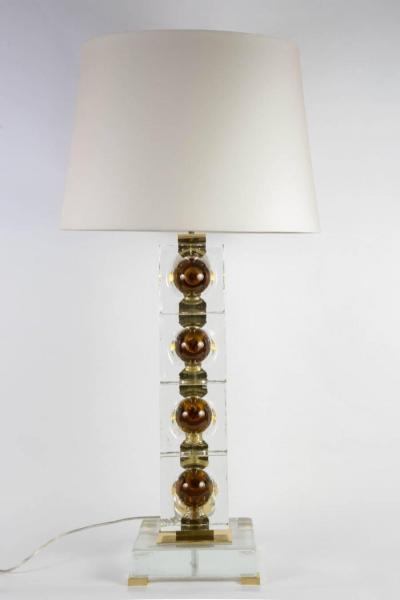 Gianluca Fontana Pair of lamps designed by Gianluca Fontana