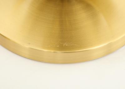 Gianluca Fontana amazing pair of rings lamps by Giuanluca Fontana