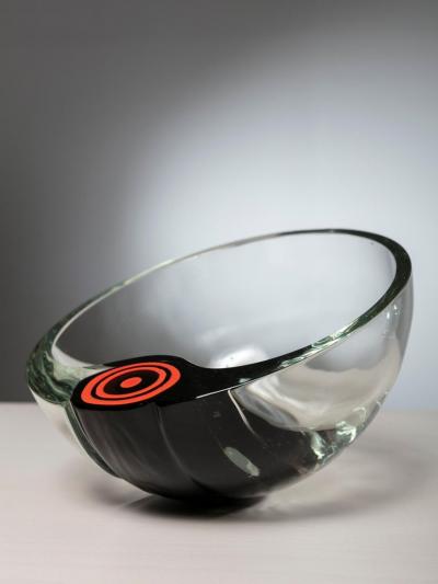 Gianmaria Potenza Murano Glass Bowl by Gianmaria Potenza for La Murrina