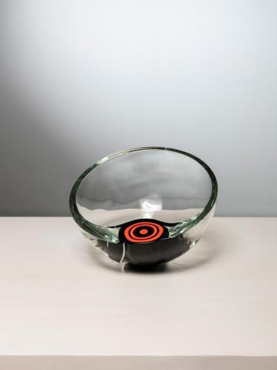 Gianmaria Potenza Murano Glass Bowl by Gianmaria Potenza for La Murrina