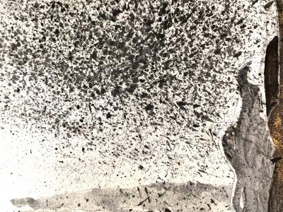 Gianni Benvenuti Don Quixote Nobleman on Horse with Sheep Action Painting 1961