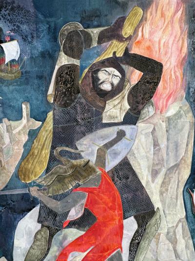 Gianni Benvenuti King Arthurs Knights Battle Sword Fighting 