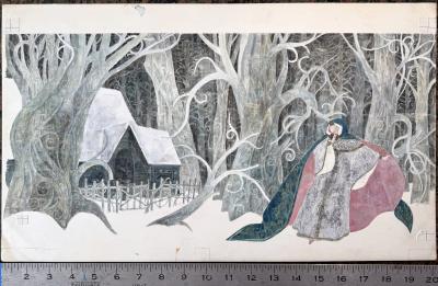 Gianni Benvenuti Pushkins Fairy Tales Princess Fantasy Art Art Nouveau