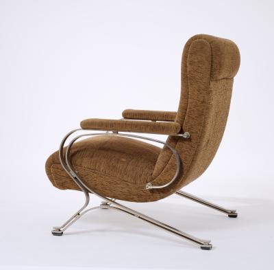 Gianni Moscatelli Gianni Moscatelli Sculptural Large Rare Single Armchair Italy 1970s