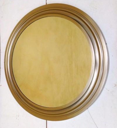 Gianni Moscatelli Pair of Round Mirrors by Gianni Moscatelli for Formanova