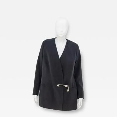 Gianni Versace Gianni Versace Black Elegant Skirt Suit