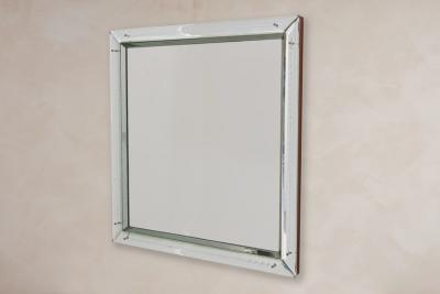Giant 1940s Italian Etched Mirror