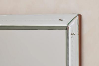 Giant 1940s Italian Etched Mirror