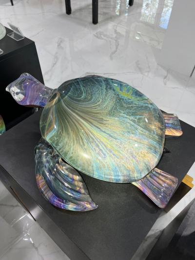 Giant Murano Glass Turtle by Zanetti