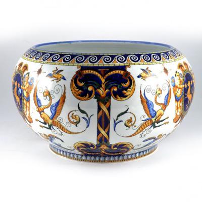 Gien Faience Bowl French 19th Century