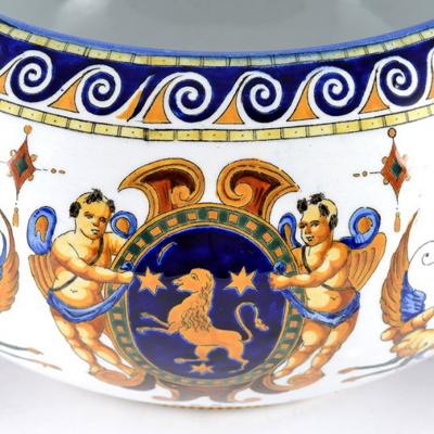 Gien Faience Bowl French 19th Century
