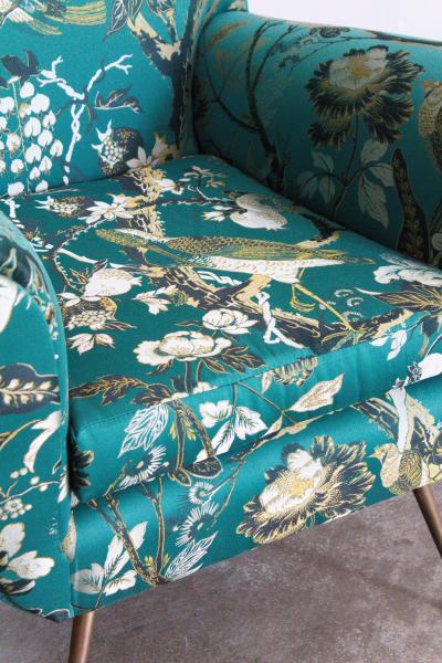 Gigi Radice Gigi Radice Armchair in Dedar Silkbird