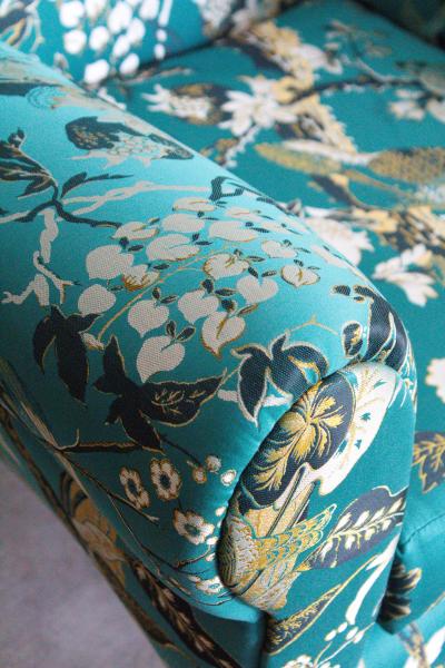 Gigi Radice Gigi Radice Armchair in Dedar Silkbird