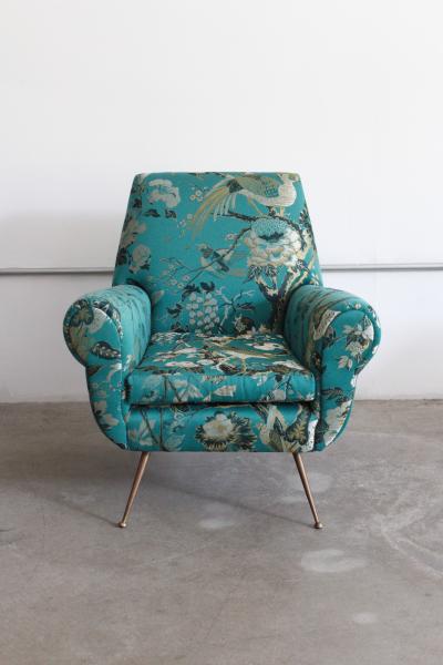 Gigi Radice Gigi Radice Armchair in Dedar Silkbird