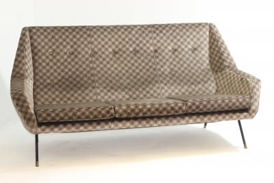 Gigi Radice Set of Sofa and Two Armchairs by Gigi Radice 1960 Italy