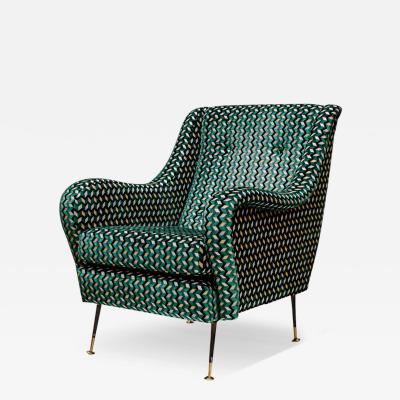 Gigi Radice Single Italian Mid century armchair by Gigi Radice