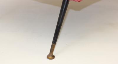 Gigi Radice Single Pink Velvet Armchair by Gigi Radice 1960 Italy