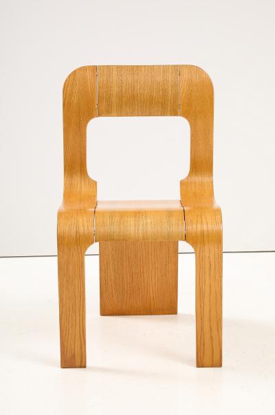 Gigi Sabadin Gigi Sabadin for Stilwood Set of Six Esse Dining Chairs circa 1973