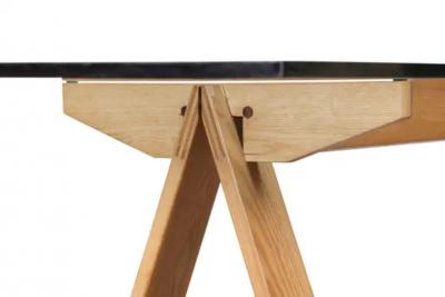 Gigi Sabadin Postmodern Martino Dining Table by Gigi Sabadin for Emme Italy 1973