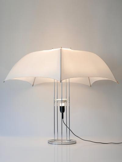 Gijs Bakker Large and Amazing Umbrella Table Lamp by Gijs Bakker for Artimeta 1970s
