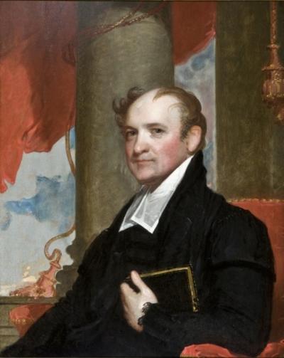 Gilbert Charles Stuart Portrait of Reverend John Thornton Kirkland