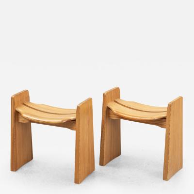 Gilbert Marklund A Pair of Stools by Gilbert Marklund