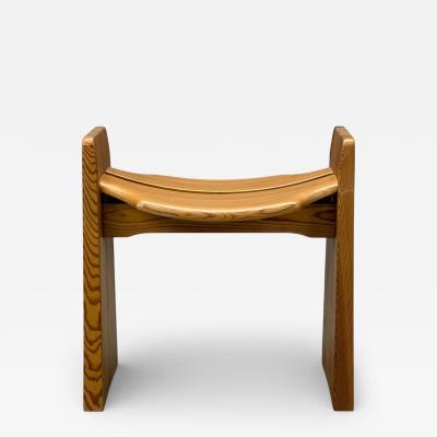 Gilbert Marklund Jonte Stool Pine Sweden 1960s