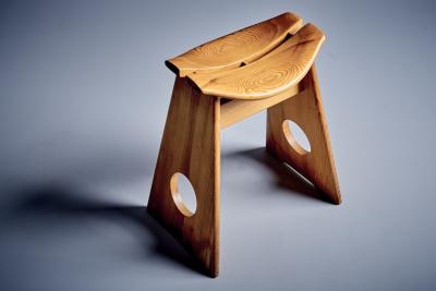 Gilbert Marklund Pair of Stools by Gilbert Marklund for Furusnickarn AB