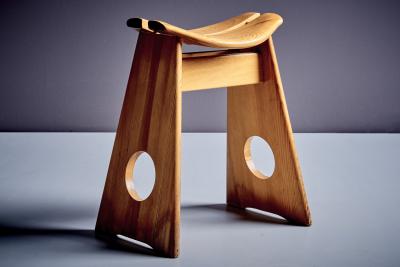 Gilbert Marklund Pair of Stools by Gilbert Marklund for Furusnickarn AB
