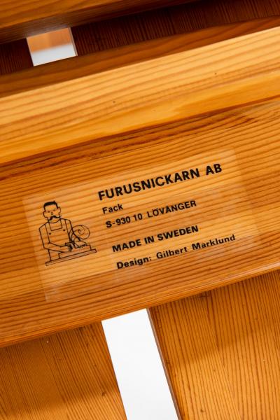 Gilbert Marklund Stools Produced by Furusnickarn AB
