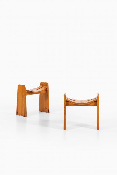 Gilbert Marklund Stools Produced by Furusnickarn AB