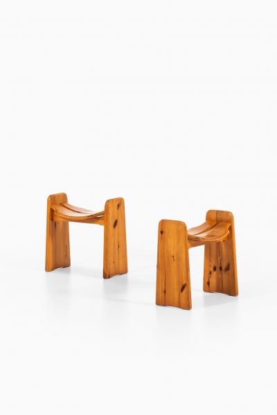 Gilbert Marklund Stools Produced by Furusnickarn AB