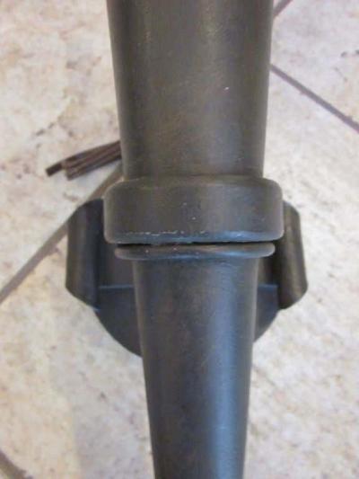 Gilbert Poillerat 4 Pairs of Wrought Iron Torch Sconces in French 1940s Gilbert Poillerat Style