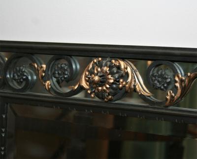 Gilbert Poillerat Art Deco Mirror attributed to POILLERAT