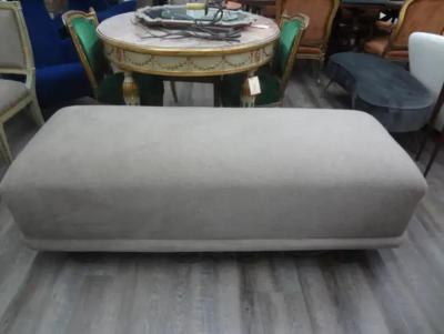 Gilbert Poillerat French Art Deco Wrought Iron Bench Attributed to Gilbert Poillerat